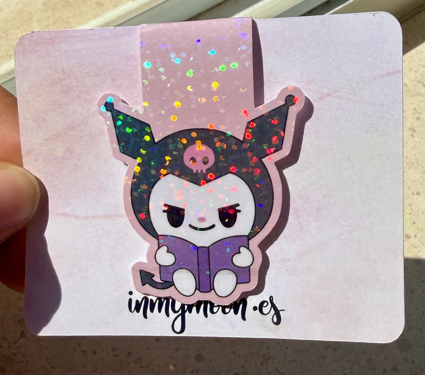 Marcapáginas magnético My Melody / Kuromi ✨ | Hecho a mano