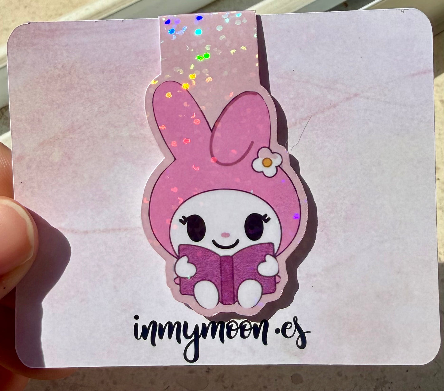 Marcapáginas magnético My Melody / Kuromi ✨ | Hecho a mano