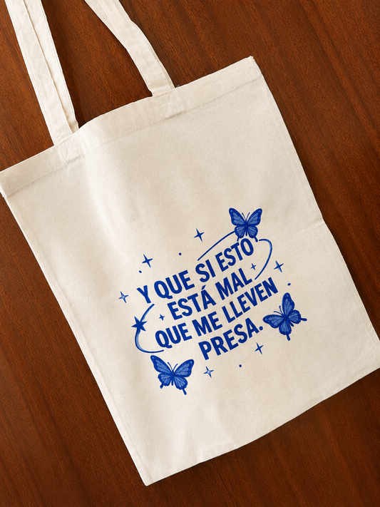 Totebag Aitana Cuarto Azul