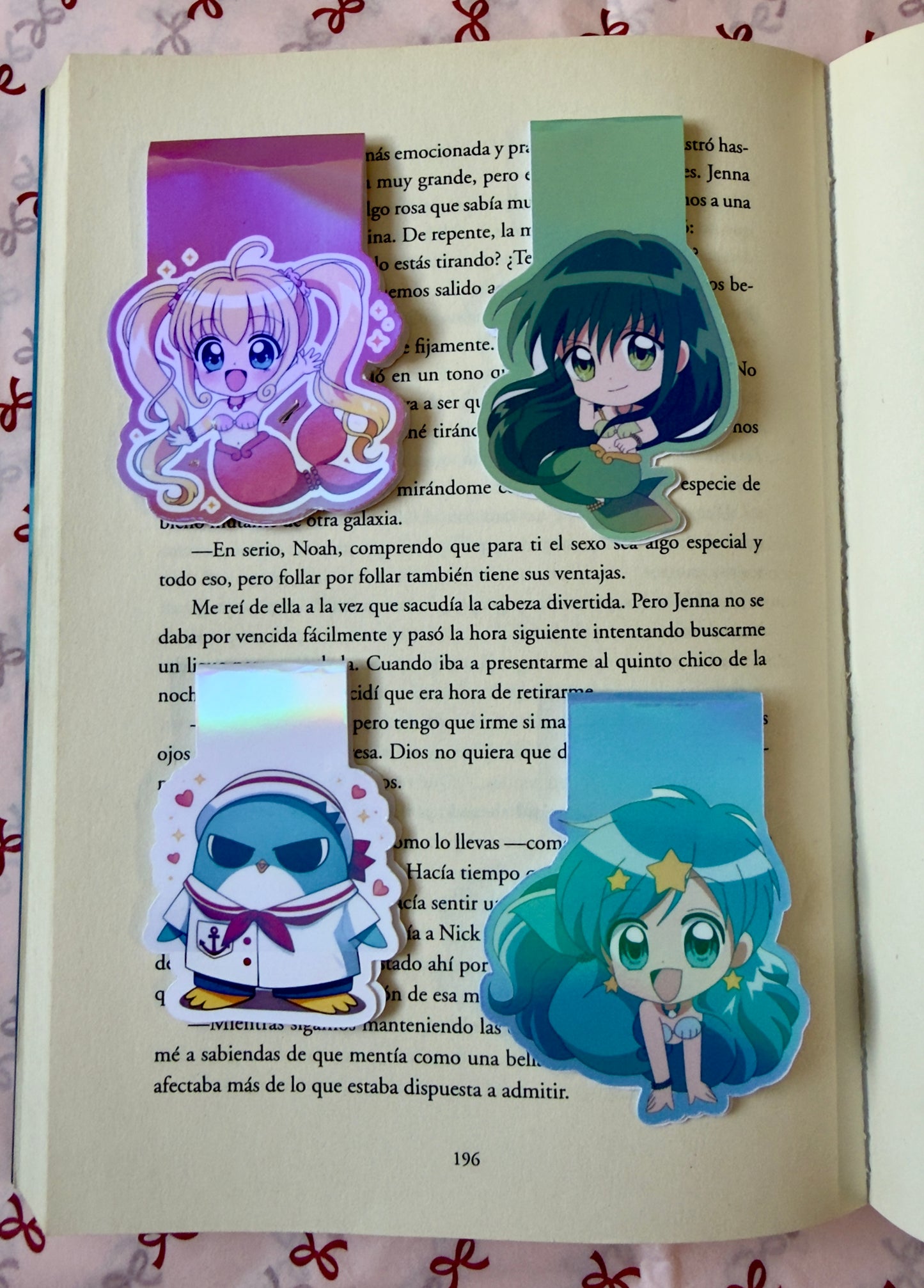 Marcapáginas magnéticos Pichi Pichi Picht 🧜‍♀️